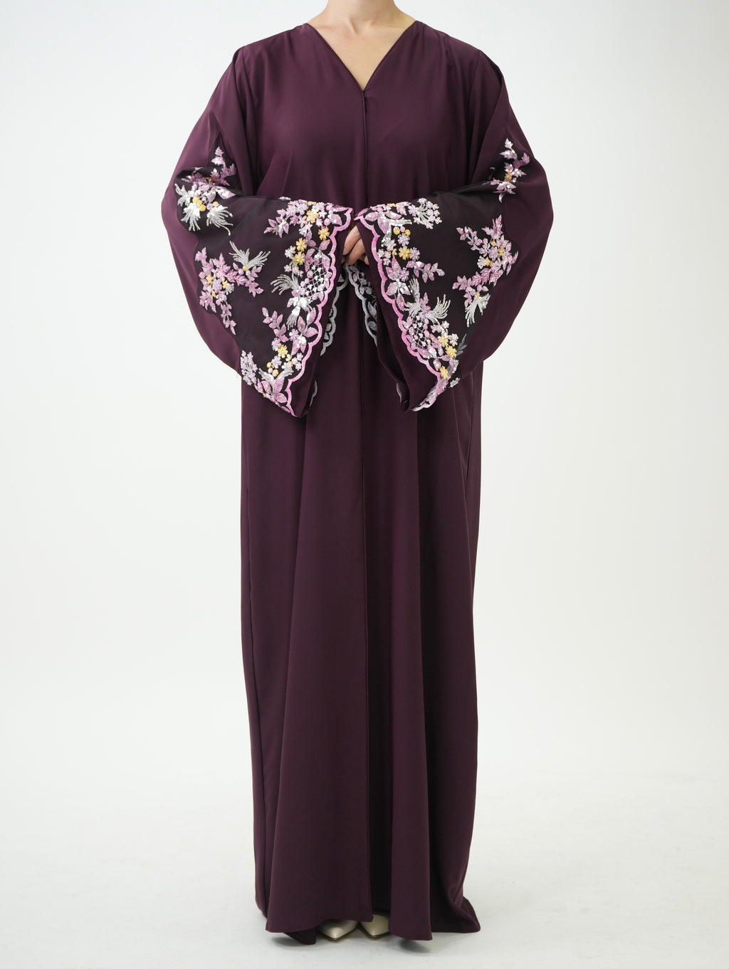 Abaya Yasmeen - Prune